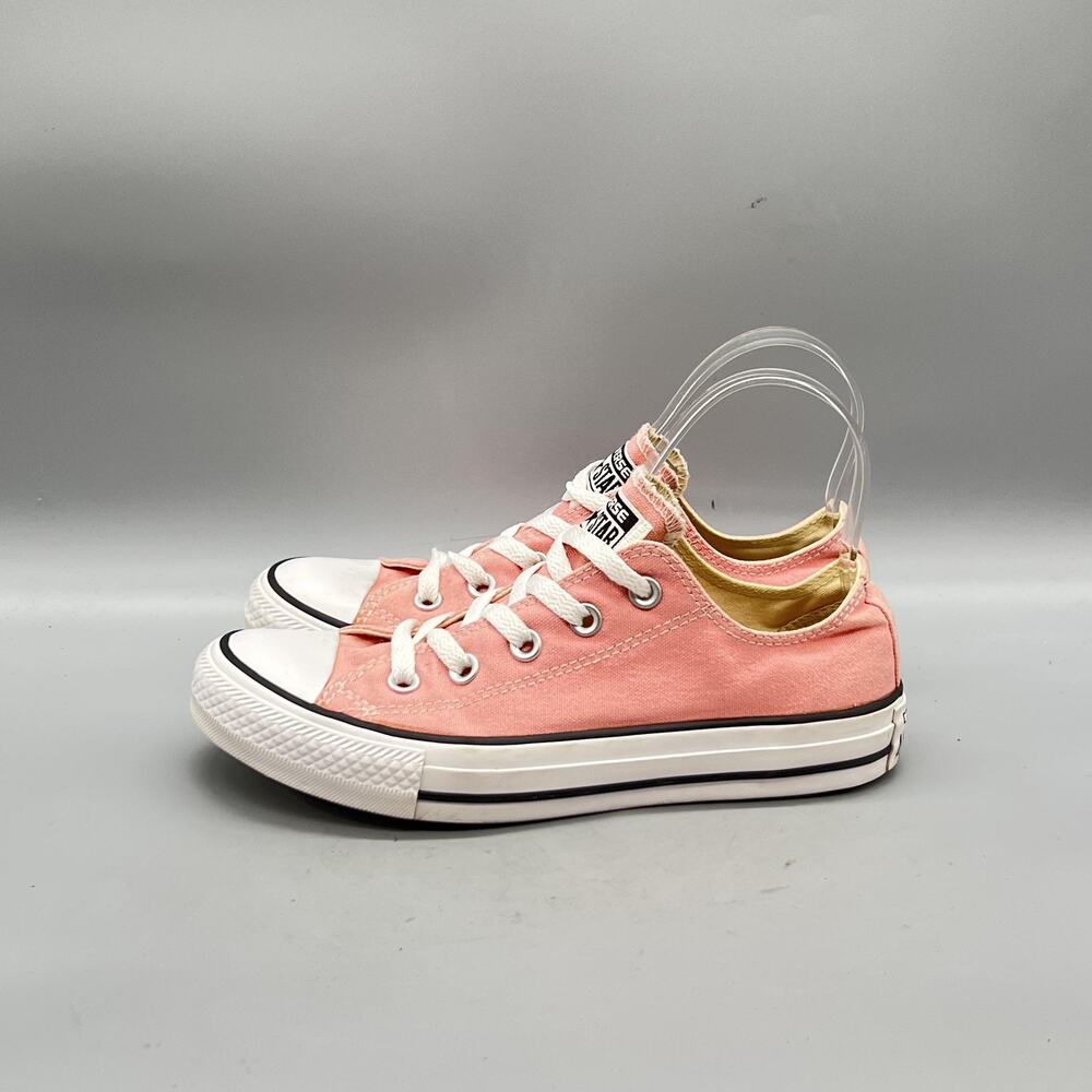 Converse Shoes Womens 6 Pink Chuck Taylor All Star 2 Low Top Sneakers Comfort - Picture 4 of 11